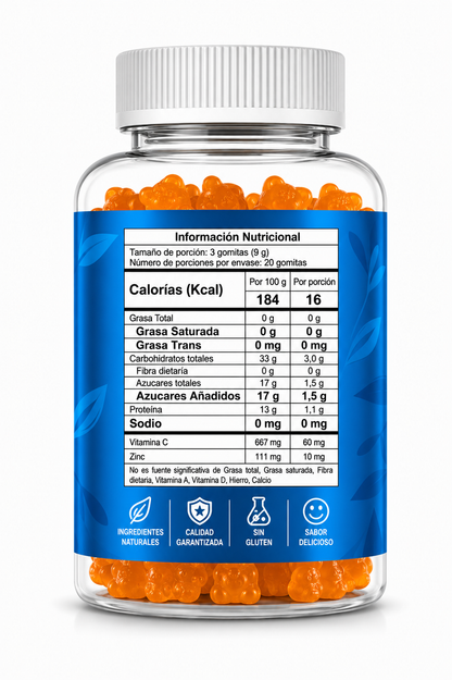 Gomitas de Vitamina C