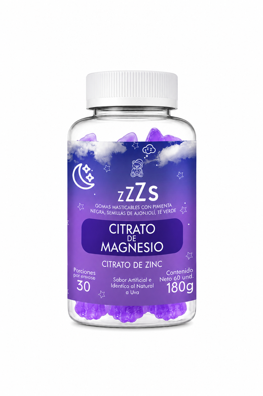Gomitas de Citrato de Magnesio