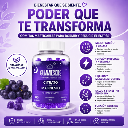 Gomitas de Citrato de Magnesio